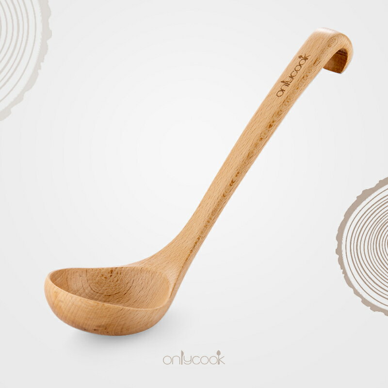 家用日式原木大湯勺木質舀粥盛湯實木長柄勺子火鍋勺水勺