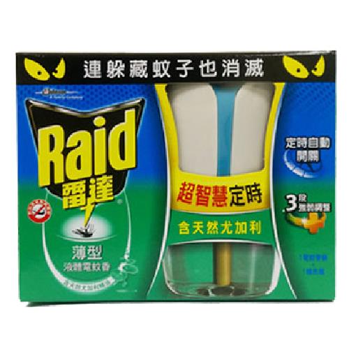 Raid雷達 液體電蚊香-尤加利組裝(定時型)(41ml/組) [大買家]