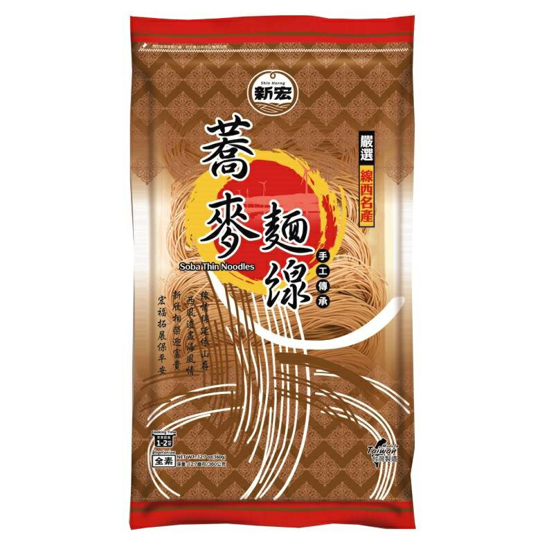 新宏 蕎麥麵線(360g/袋) [大買家]