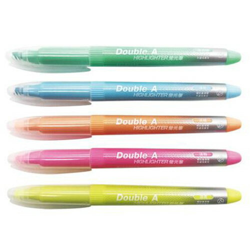 【史代新文具】Double A DAHL 淡色系列 螢光筆