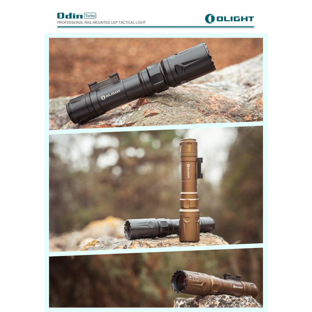 Olight Odin Turbo LEP Flashlight | EDCNinja