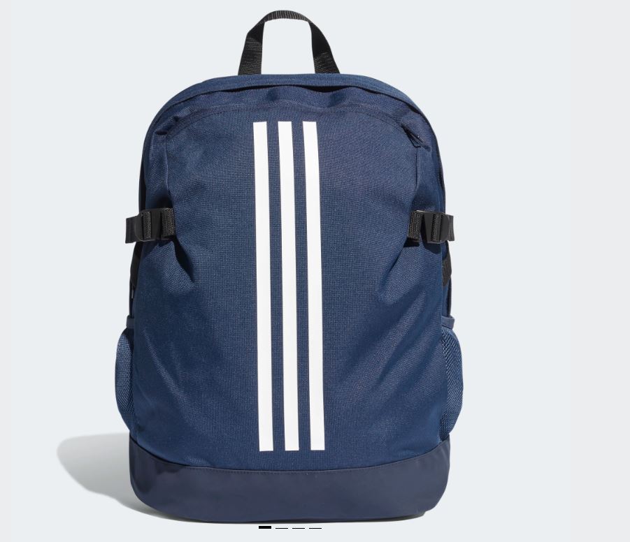 ADIDAS 3-STRIPES POWER 後背包 三條線 基本 深藍 【運動世界】 DM7680【APP限定 | 單筆滿799元結帳輸入序號『GT-MEN1906』再折70元❤單筆滿6000元結帳輸入序號『19Jun500』再折500元】