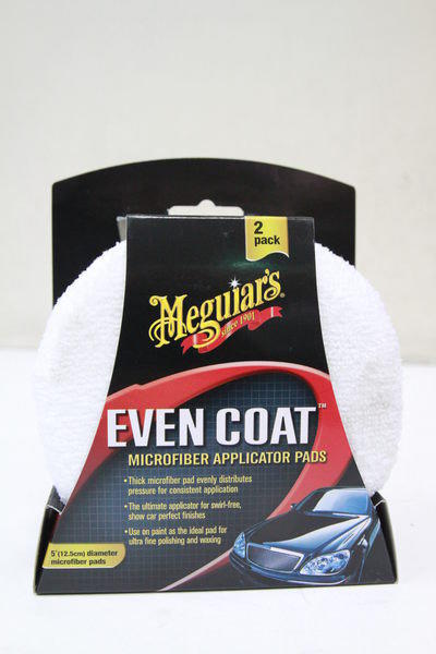 Meguiar's EVEN COAT 美光 均勻塗抹海綿 (2入裝) X3080【APP下單最高22%點數回饋】
