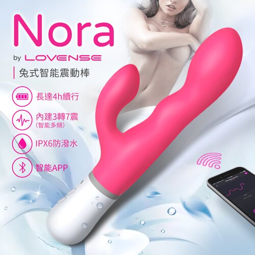 【收納袋+贈潤滑液60ml】總代理公司貨 Lovense Nora 頭部搖擺 智能按摩棒 遠程刺激 可跨國遙控 情趣用品 電動按摩棒