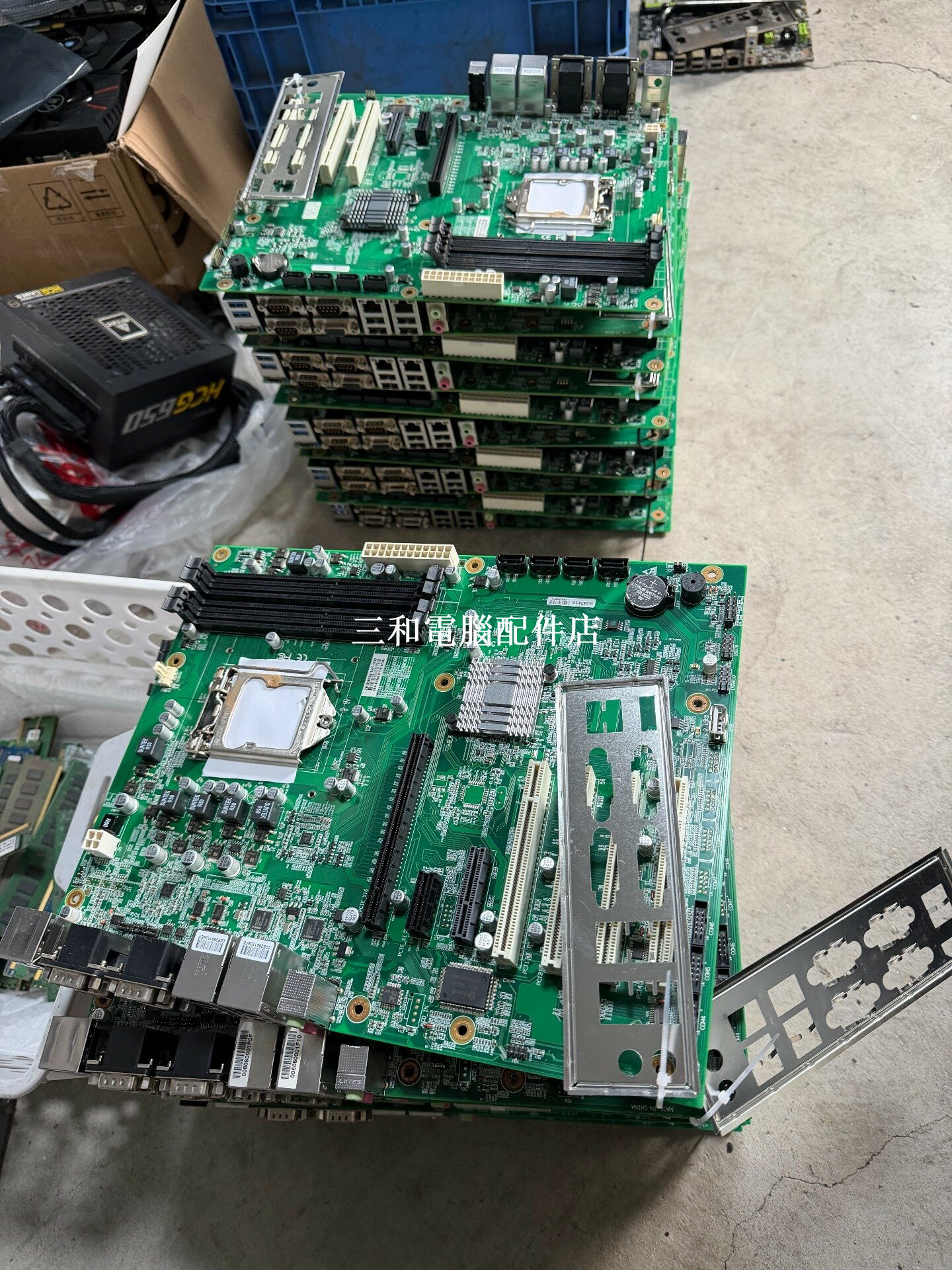 ZB-00B75A10工控雙網口主機板 H61 B75拆機主機板 工業級工控機主機板 穩定耐用 成色極佳 測試正常 工控設備升級首選