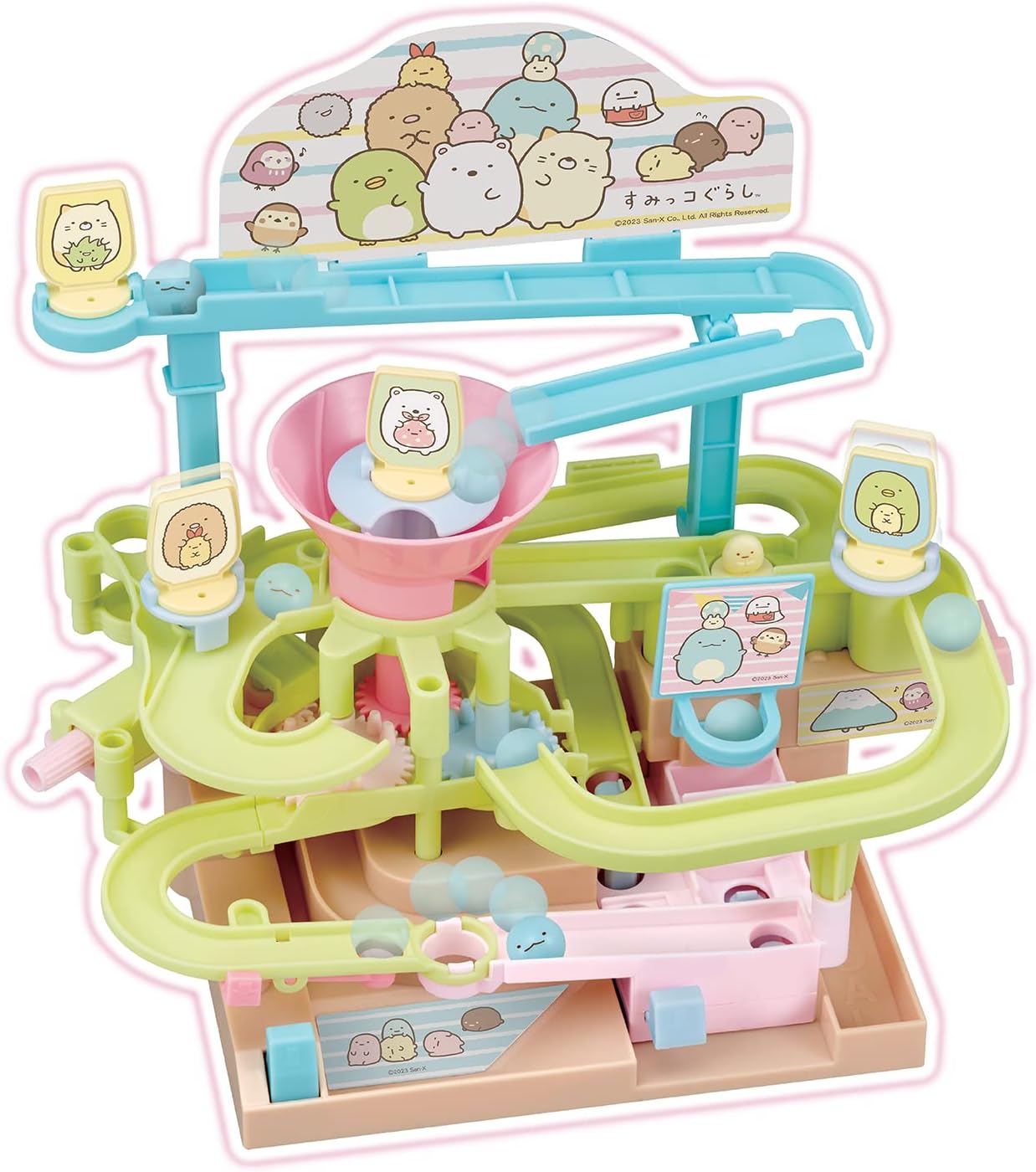 日本 EPOCH 角落生物珠子大冒險 親子桌遊 遊戲 兒童 小孩 趣味 刺激 可愛造型 休閒【小福部屋】 1