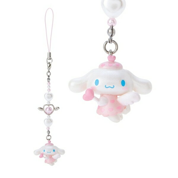 【震撼精品百貨】大耳狗 Cinnamoroll~日本Sanrio三麗鷗 大耳狗造型樹脂手機吊飾-夢天使*02808