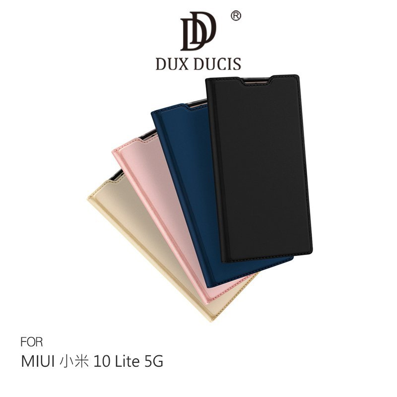 DUX DUCIS MIUI 小米 10 Lite 5G SKIN Pro 皮套 可立 插卡 鏡頭保護【APP下單4%點數回饋】