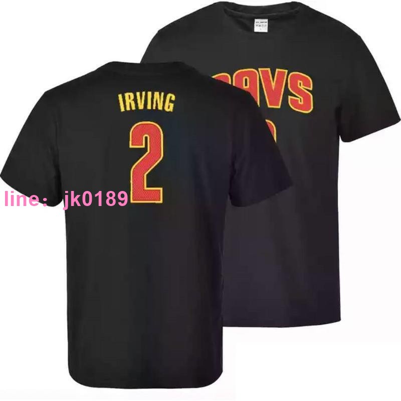 歐文Kyrie Irving厄文短袖棉T恤上衣 NBA騎士隊愛迪達運動籃球衣服T-sh