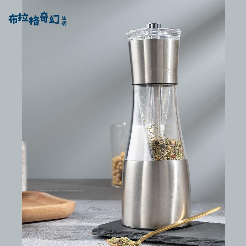 SP雙磨KDL-614A手動胡椒研磨器 家用不銹鋼胡椒研磨器 量大從優[PP0509062]