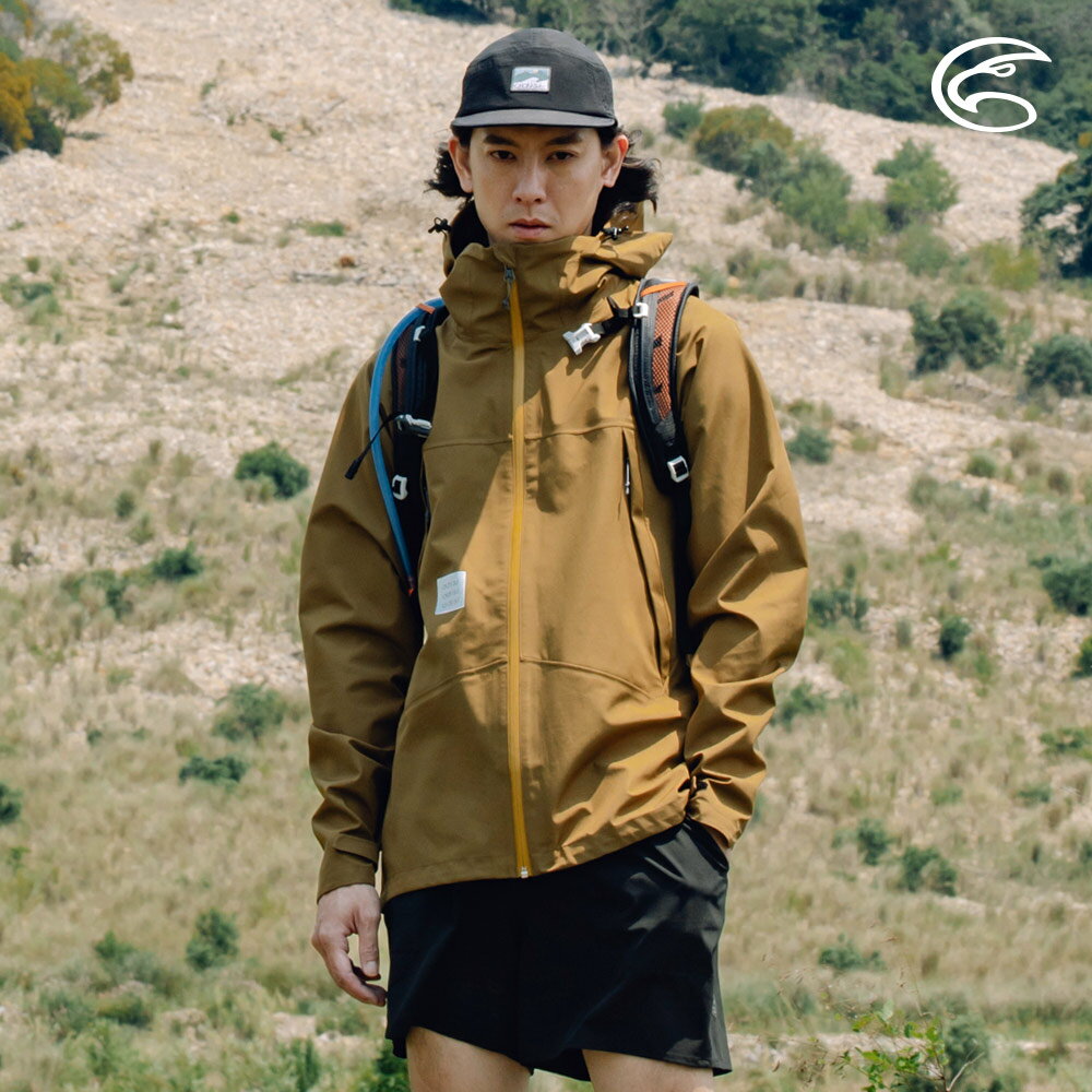 ADISI 男輕薄3L防水透濕超透氣耐磨登山外套 AJ2491035 (S-3XL)｜防水 透氣 防潑水 超撥水 耐磨 三層布