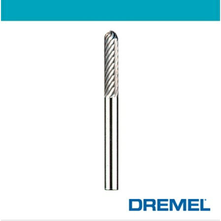 台北益昌 Dremel 精美 真美 3.2mm 圓頭直型碳化鎢滾磨刀 9903