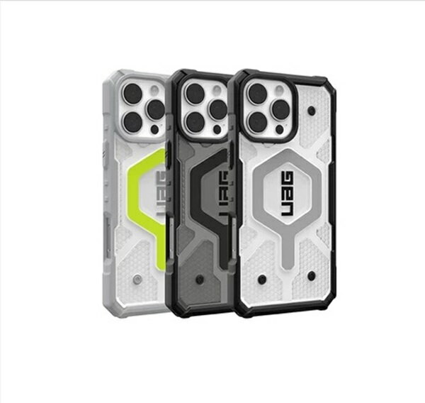 軍規防震手機殼 UAG iPhone 16 Plus 6.7吋 磁吸耐衝擊經典保護殼-透色款 MagSafe 手機殼【愛瘋潮】