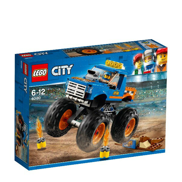 【LEGO 樂高積木】City 城市系列-巨輪卡車 LT-60180