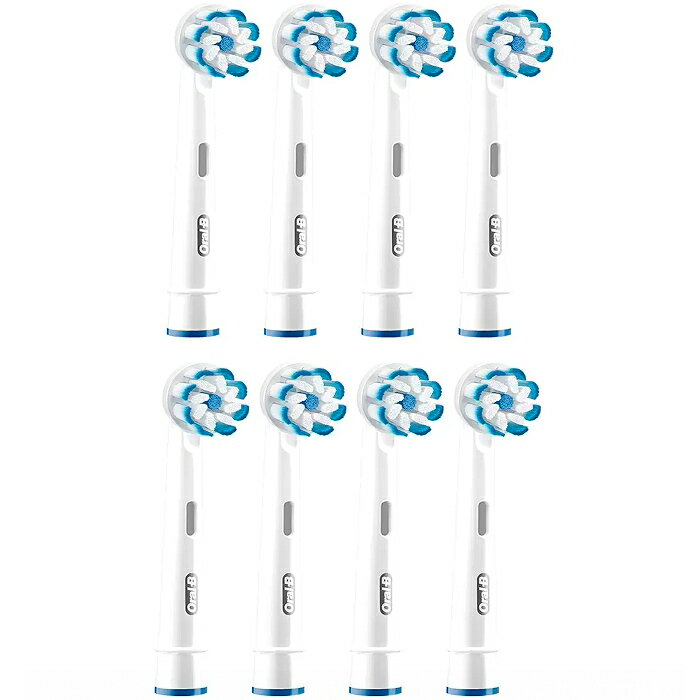 [COSCO代購4] C144120 歐樂B 電動牙刷刷頭 8入 EB60 超細毛護齦刷頭