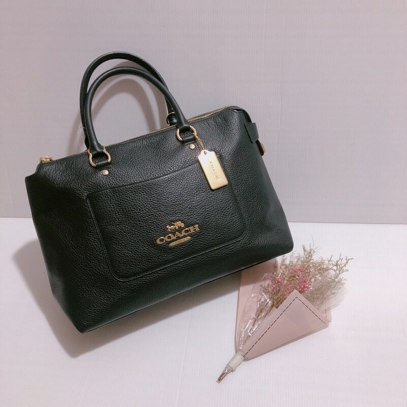 美國代購 台灣現貨 Coach 前口袋 大水餃 斜背包【送禮精選★APP下單點數4倍送】