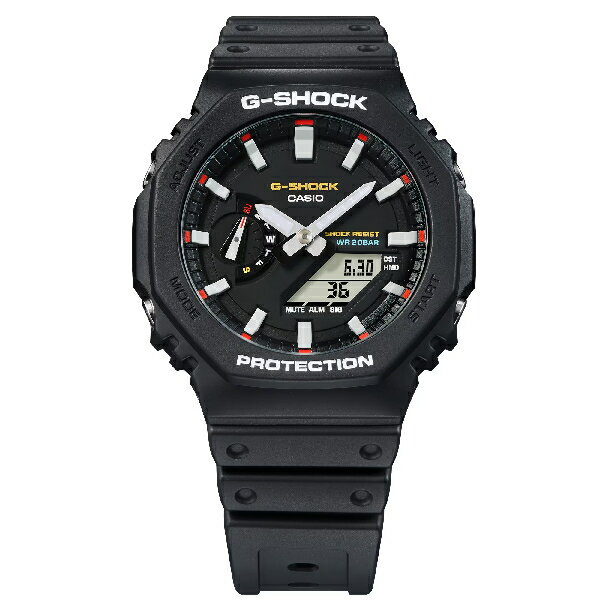 CASIO卡西歐 2100 系列 GA-2100RL-1A 八角形原創配色耐衝擊腕錶 45.4mm｜樂天全館特惠中★指定刷卡回饋10%