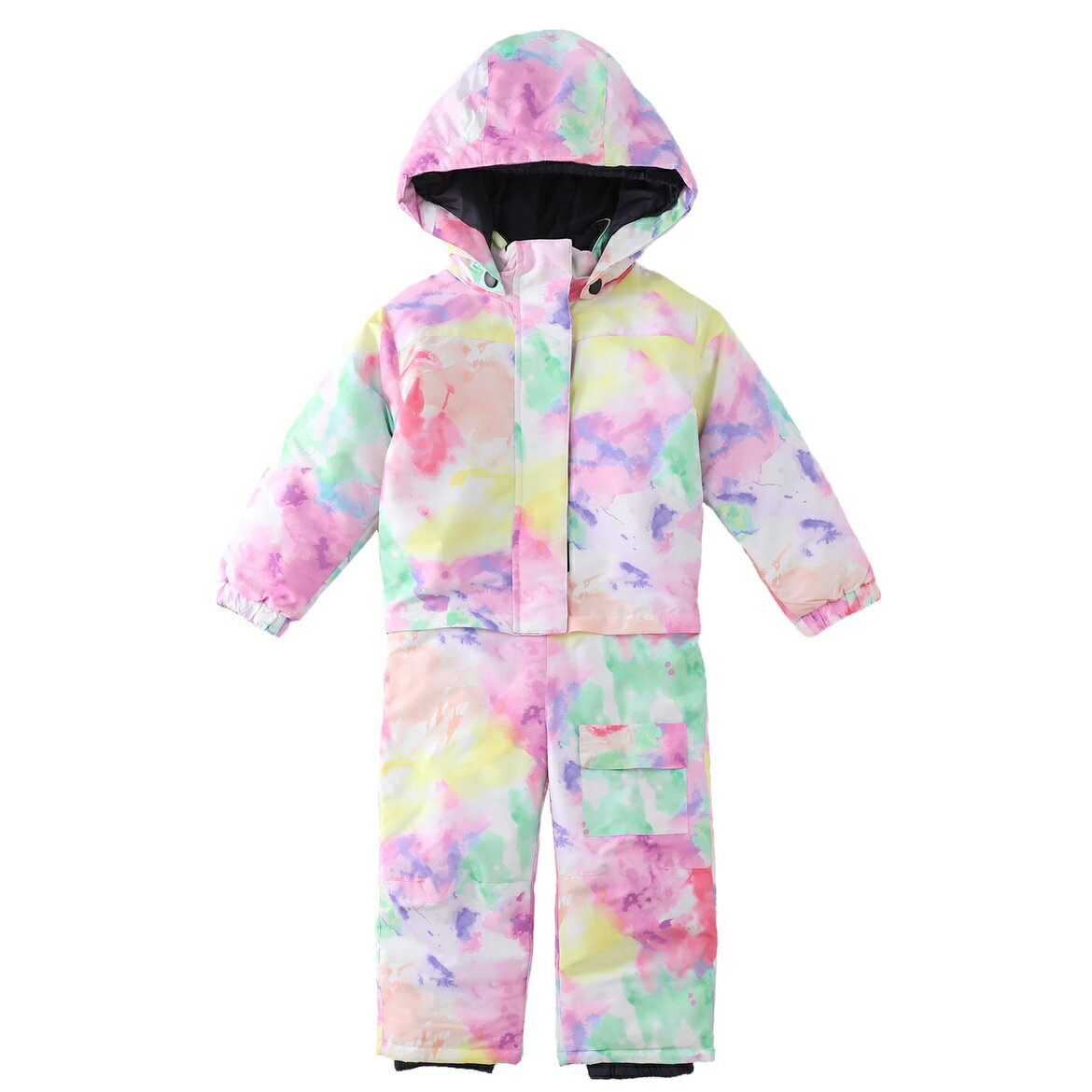 兒童連身滑雪服 兒童滑雪服套裝 防水 加棉 加厚款
