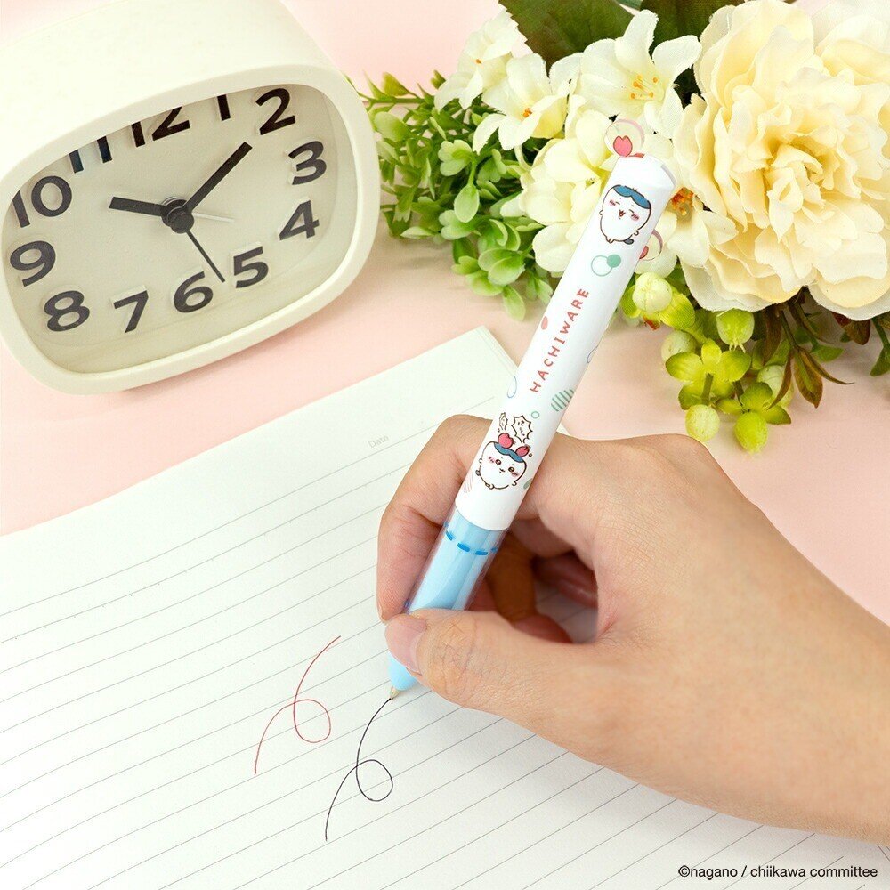 日本製 funbox 吉伊卡哇 雙色原子筆 小八 烏薩奇 吉伊卡哇 | 0.7mm 文具 按壓筆 開學文具 - 日本製 兔兔 吉伊卡哇 小八 小八貓 funbox 雙色原子筆 烏薩奇 0.7mm 文具 按壓筆 開學文具 日本進口