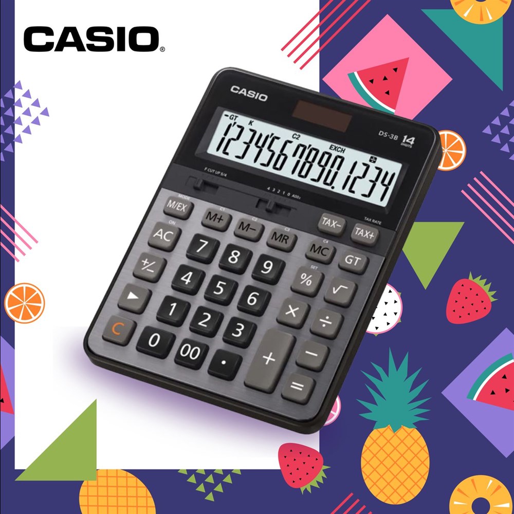 CASIO DS-3B 專業型 商務用計算機 (14位) 7