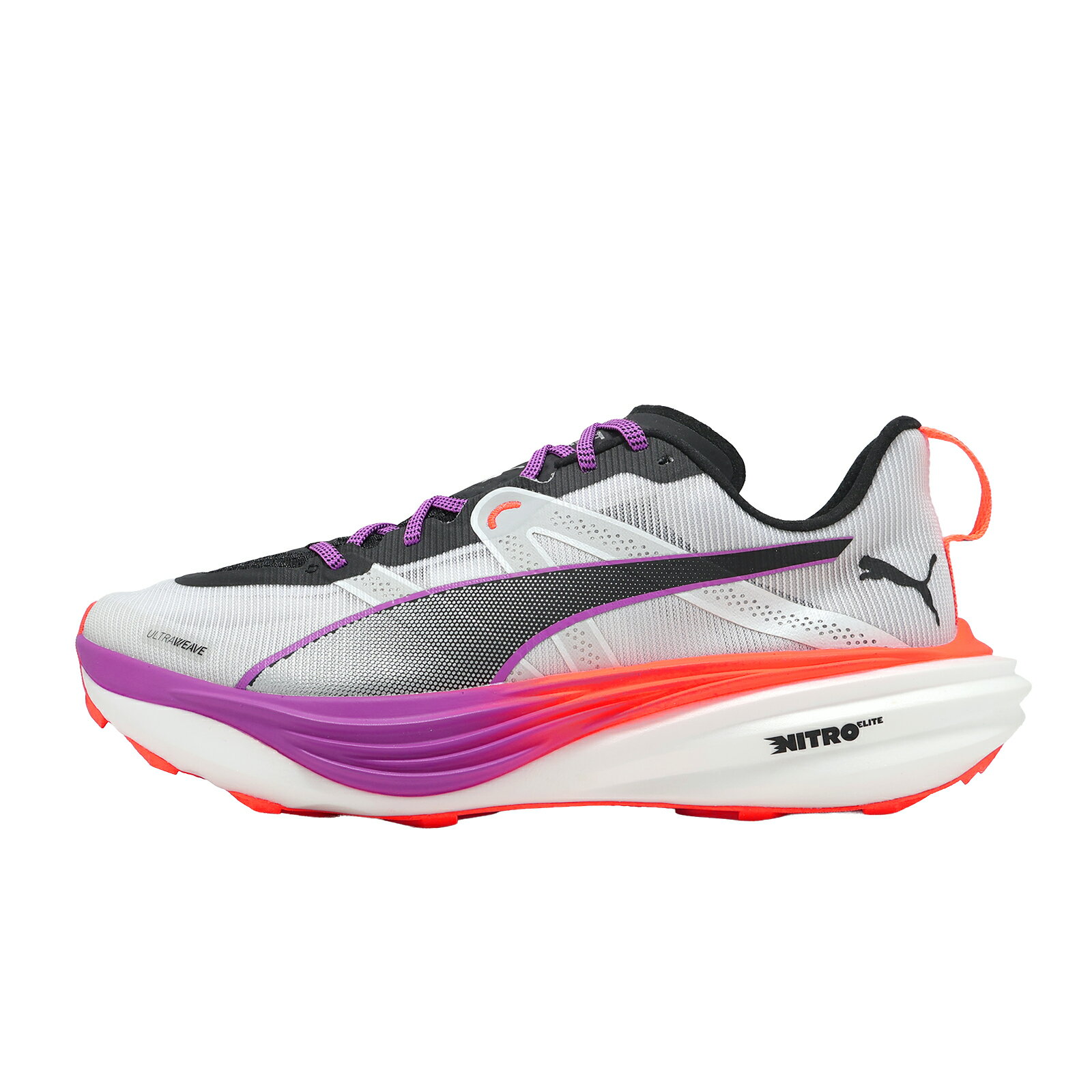 Puma 越野跑鞋 Deviate Nitro Elite Trail 男鞋 白 黑 戶外 310034-01