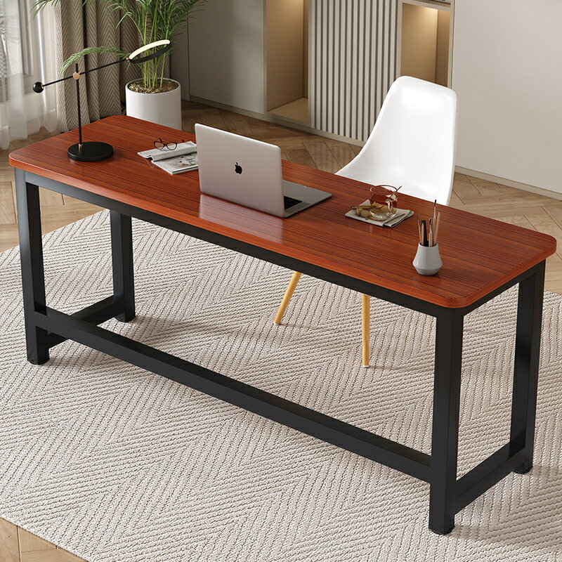 長條辦公桌雙人書桌簡易桌子窄長方形工作臺學生家用寫字桌電腦桌/桌子/書桌/長條桌/長板桌/學習桌/電腦桌/辦公桌/寫字桌/長形桌