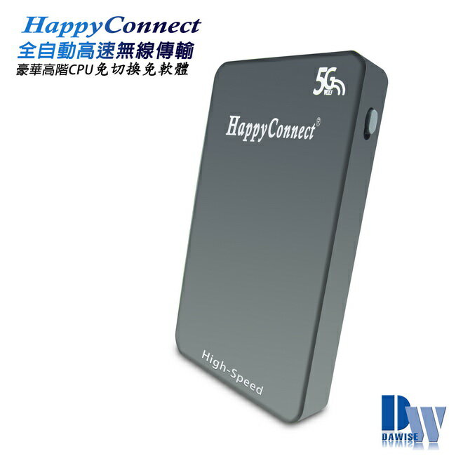 【HappyConnect-92K】終極旗艦款全自動 家用/車用無線影音鏡像器(送5大好禮)