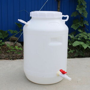 食品級塑料水桶環保酵素桶自製加厚釀酒蜂蜜水桶大口帶蓋龍頭