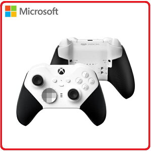 Microsoft 微軟 Xbox Elite 菁英無線控制器2代-白色/藍芽/TYPE-C/無充電盒 白色輕裝版 4IK-00003