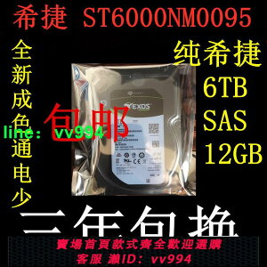 原裝 浪潮 聯想 ST6000NM0095 V5 銀河系 6T 7.2K SAS 企業級硬盤