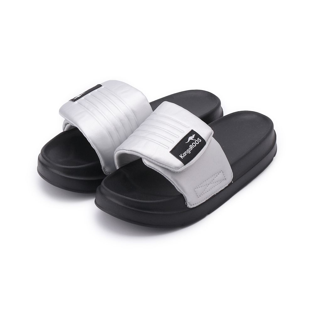 KANGAROOS LUXE SLIDE 厚底拖鞋 銀 KW52150 女鞋