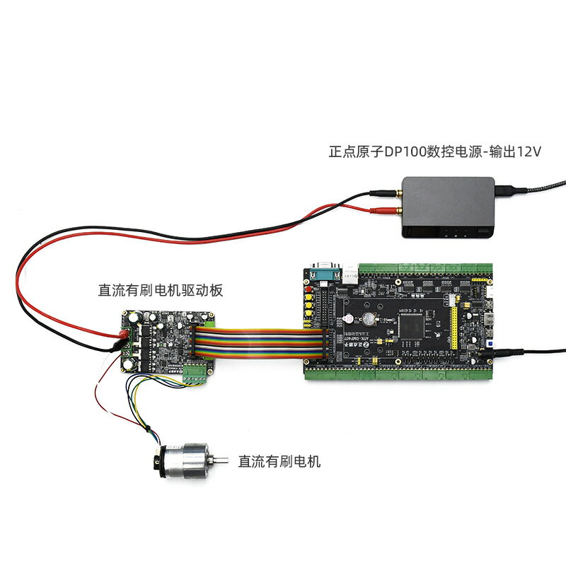 【全網低價 可打統編】 
正點原子直流有刷電機驅動板驅動器PD6010D模塊PID閉環控制600W 3
