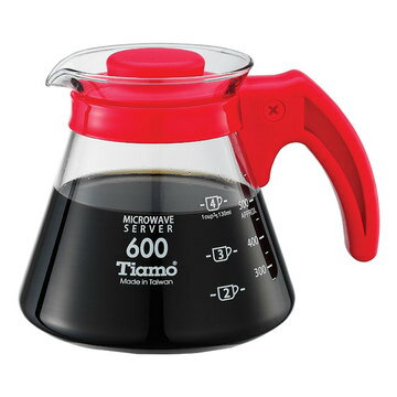 金時代書香咖啡 Tiamo 耐熱玻璃咖啡壺 600cc 透過SGS檢測合格 HG2295R