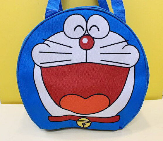 【震撼精品百貨】Doraemon 哆啦A夢 小叮噹縮口收納包/手提包-大笑哆啦A夢#00284 震撼日式精品百貨
