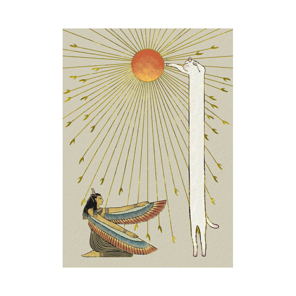 太陽神·喵 馬克杯/L型夾/杯套/海報 1
