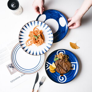 陶瓷盤子家用圓盤深盤菜盤商用可愛少女個性創意8英寸ins網紅餐具
