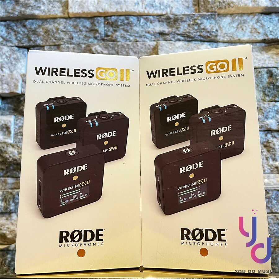 現貨可分期公司貨Rode Wireless GO II 2 第二代無線微型麥克風攝影錄音