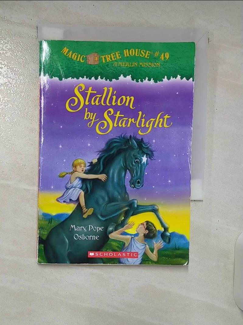 【書寶二手書T1／語言學習 C8B】Stallion by Starlight Magic tree house#49