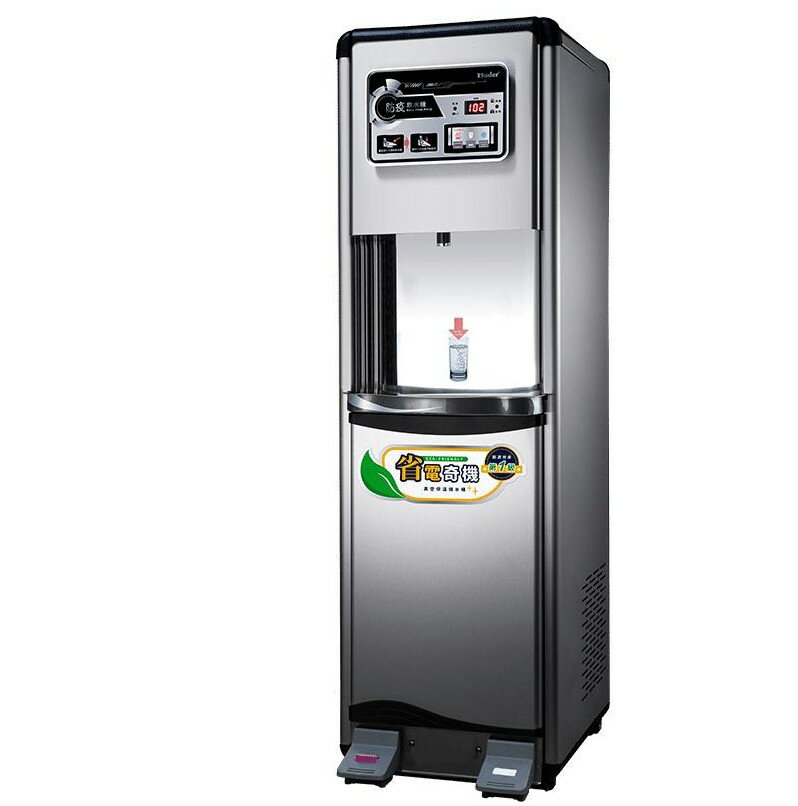 普德腳踏式真空桶直立式溫熱飲水機/BD-3082 極省電系列 不含過濾器 桃竹苗提供安裝服務