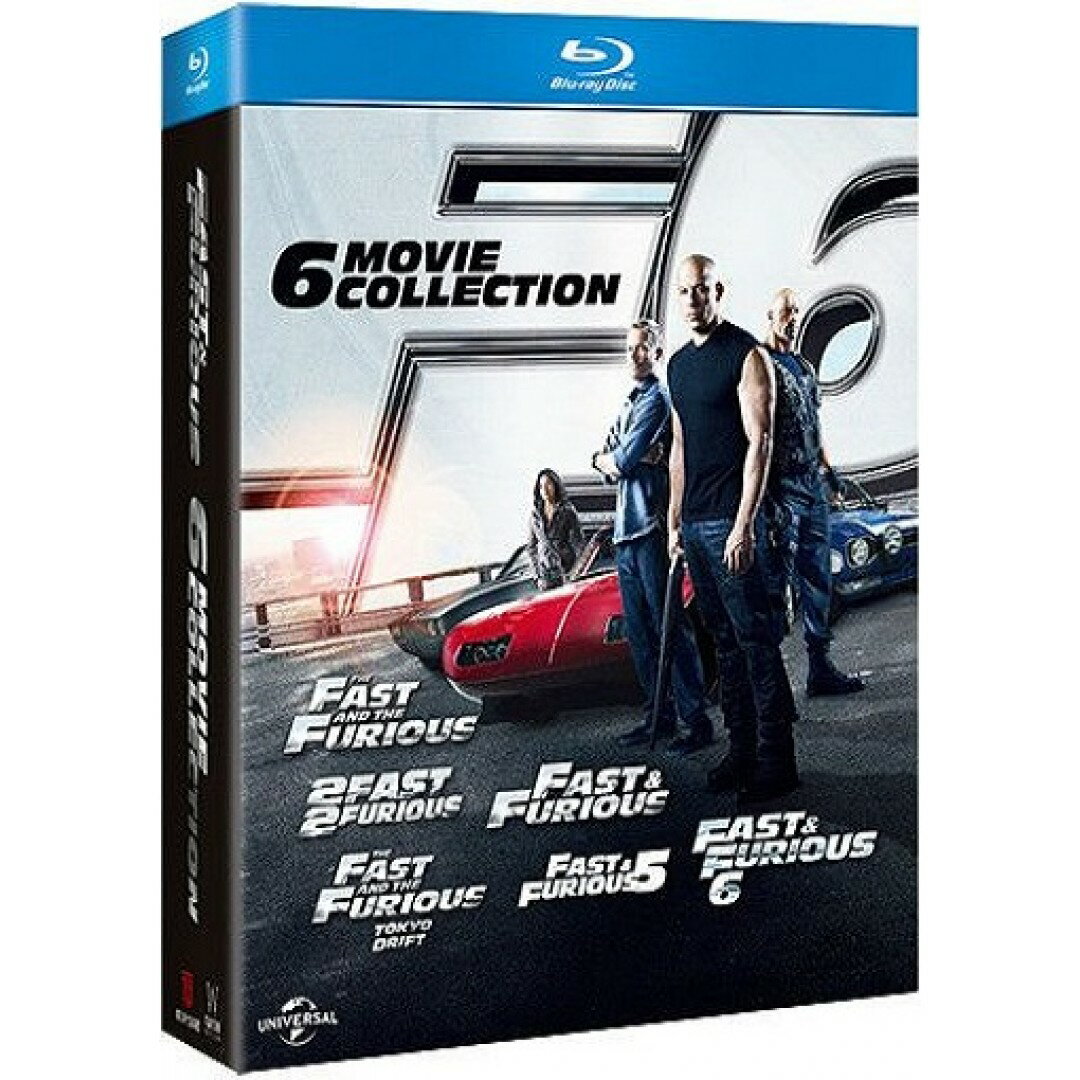 <br/><br/>  玩命關頭1-6 套裝版 Fast & Furious 6movies collection (BD)<br/><br/>