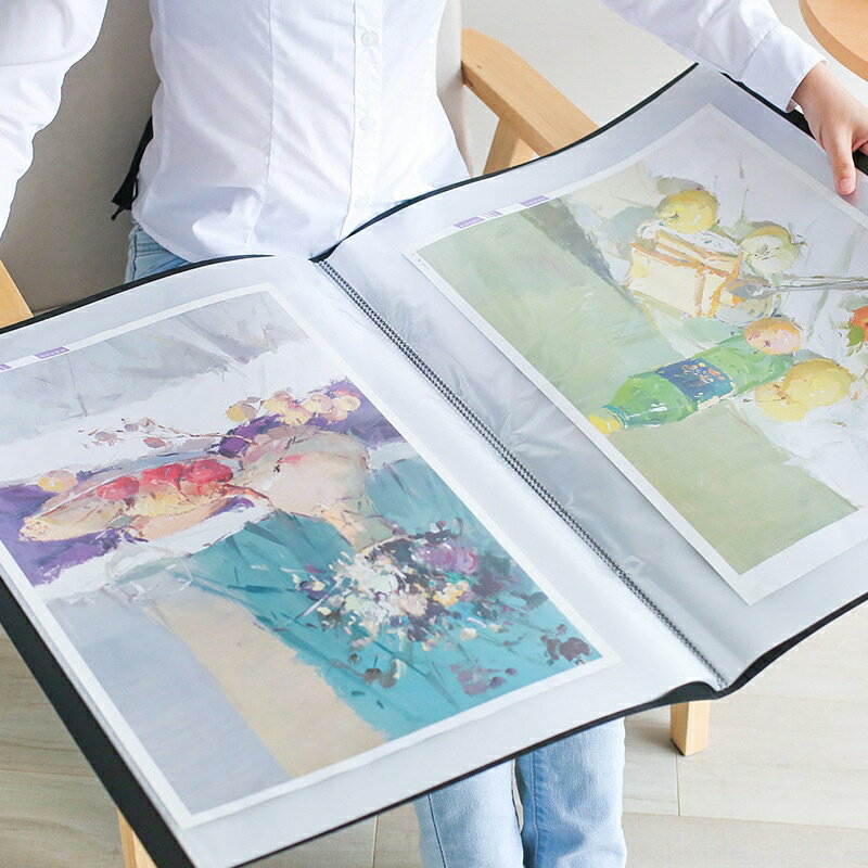 【專業收藏】A2畫冊文件夾 資料冊 作品集 海報夾 加厚卡紙 透明內頁 美術素描 繪畫圖紙 海量收納 防塵防潮 | 檸檬精選屋 | 樂天市場 ...