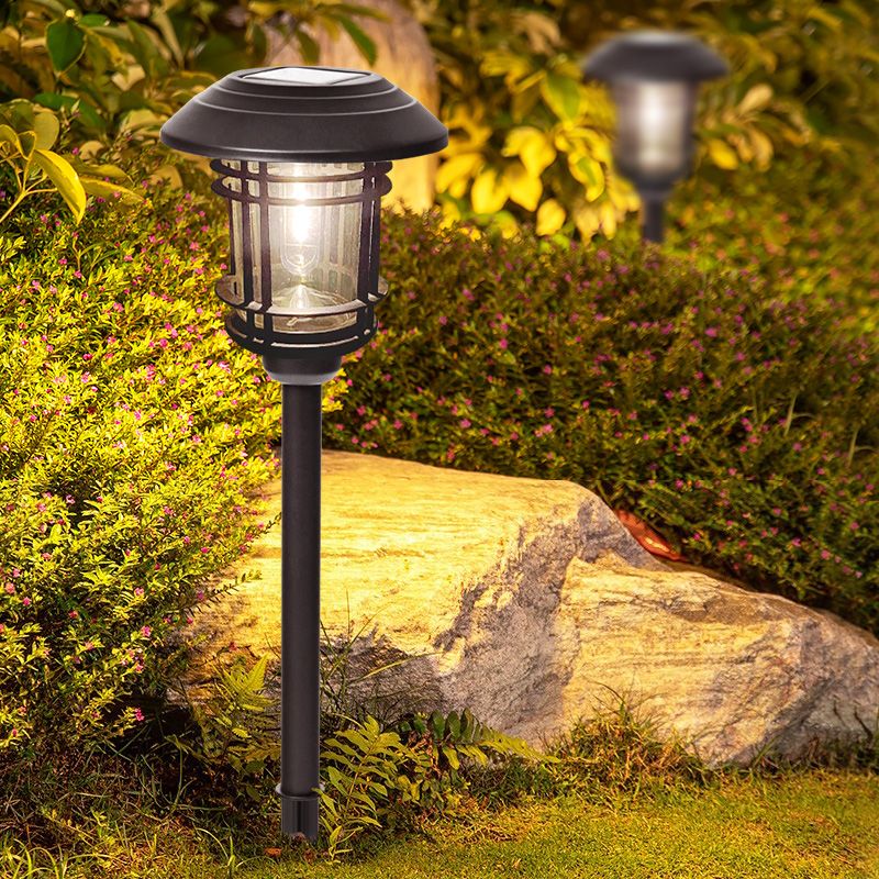 可打統編 太陽能燈戶外草坪燈家用氛圍LED花園別墅庭院景觀裝飾防水地插燈 1