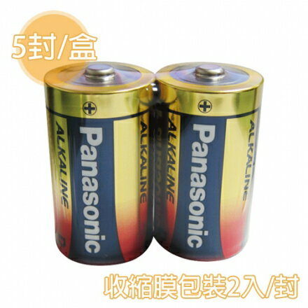 <br/><br/>  【國際牌 PANAOSNIC 鹼性電池】 1號 鹼性電池 收縮膜/2入/封 (5封/盒)<br/><br/>