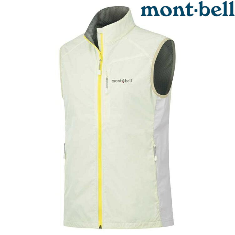 特價款 Mont-Bell Light Shell VT 女款 軟殼背心/防風背心 1106560 BOWT 骨白