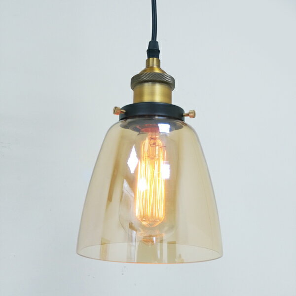 琥珀色玻璃吊燈(PO24801) / H&D / 日本MODERM DECO