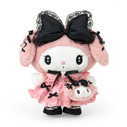 【震撼精品百貨】My Melody 美樂蒂~日本SANRIO三麗鷗 美樂蒂絨毛玩偶娃娃組-暗夜天使*18502