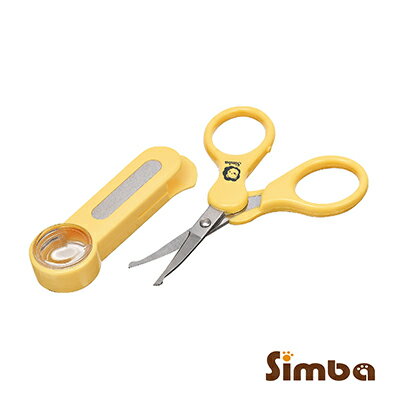 Simba小獅王辛巴放大鏡嬰兒剪刀(曲面)(S1738) 84元