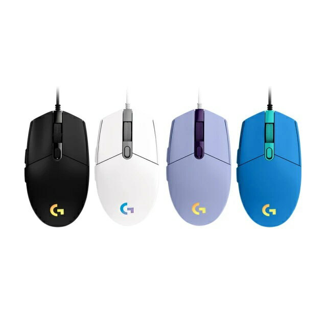 Logitech G G102第二代RGB炫彩有線遊戲滑鼠(現貨)羅技 USB插頭 臺灣公司貨