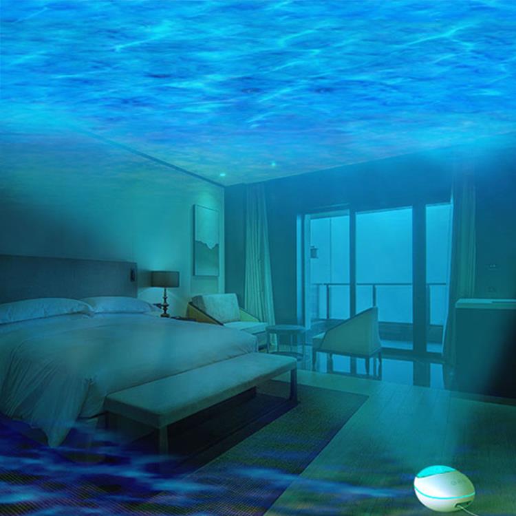 氛圍燈 臥室床頭情趣燈浪漫夢幻海洋星空燈氛圍情調房間裝飾投影儀小夜燈