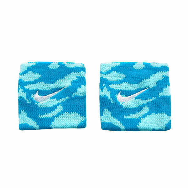 Nike Dri-fit [NNNF1449OS] 腕帶 迷彩 運動 籃球 訓練 吸汗 快乾 乾爽 舒適 水藍